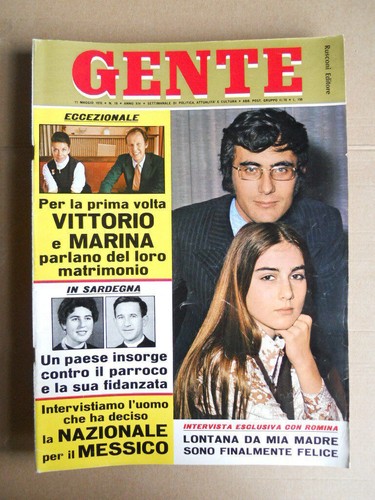 Gente 1970 albano - gente, n�19