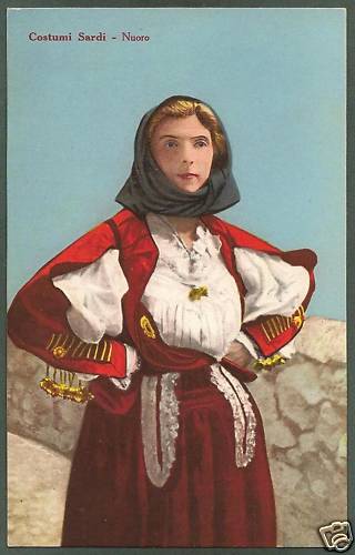 Sardegna costume costumi 09 - -,