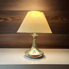 lampada da tavolo vintage Design  Anni 60 Ottone