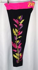 Zumba Dancing Warrior Crop Leggings Nero Piume MEDIA