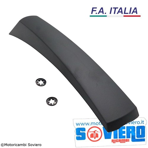 Cresta parafango nera metallo - nera,