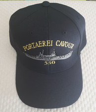 BERRETTO CAPPELLINO  NAVE  PORTAEREI CAVOUR AVIAZIONE NAVALE MARINA MILITARE