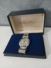 Orologio da Polso Automatico Seiko Uomo 7005 7130 Vintage 17 Jewels Acciaio