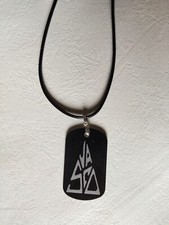 Collana  Unisex   piastrina