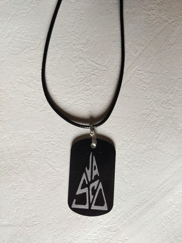 Collana unisex piastrina - unisex,