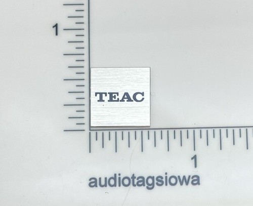 Targa nome teac riproduzione - targa,