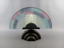 Lampada da tavolo Zonca ventaglio vetro Murano serie 6000-7500 vintage 1980