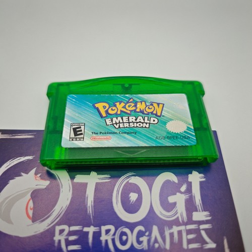 Pokemon emerald smeraldo gba - pokemon,