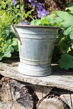 Zinco Secchio Piccolo Vaso per