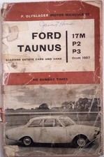 1962 Ford Taunus Factory OEM