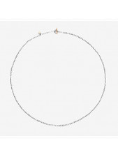 Collana Dodo Mini Granelli DCC3005_GRANX_GAGMX Necklace 46cm argento Oro rosa