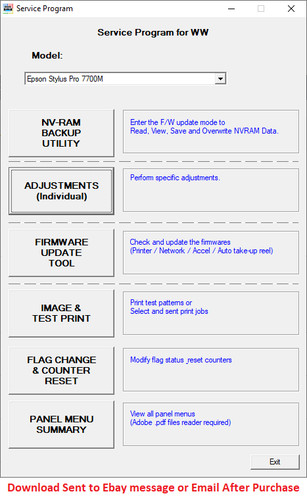Epson service program - epson,
