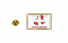 Spilla Pin Badge Pin's Bandiera Pays Cartolina Dipartimento Haute Savoia
