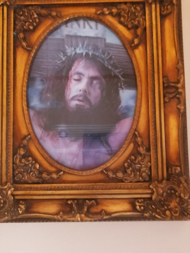 Quadro antico viso gesù - viso, di