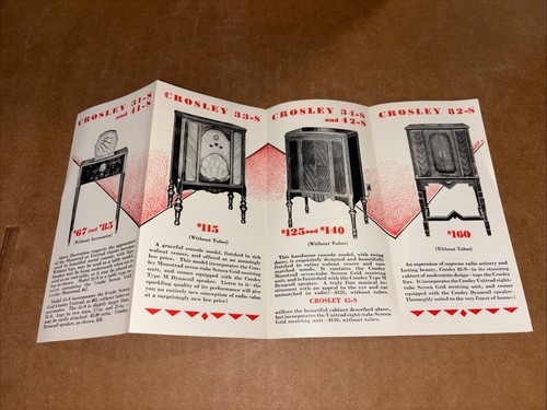 Crosley radio s 33 - crosley,