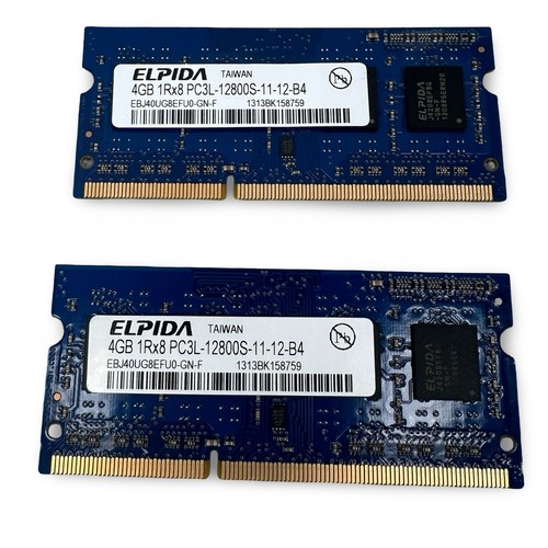 Kit 2x4 elpida ddr3l - 2x4,