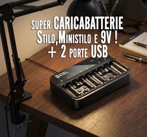 Ebl caricabatterie stilo - caricabatterie,