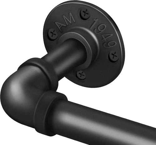 Bastone per tende nero - bastone,