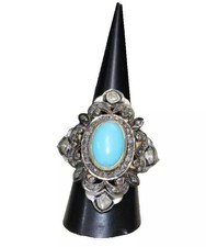 Anello in argento 925 turchese