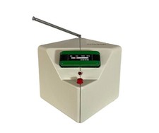 VOXSON TANGA AUTORADIO VERDE FM Design Rodolfo Bonetto 1976 Vintage Dock Radio