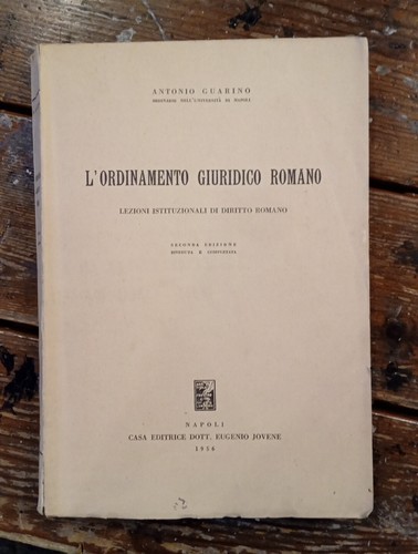 Antonio guarino ordinamento - antonio, l'ordinamento
