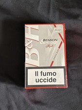 PACCHETTO SIGARETTE  VUOTO BENSON & HEDGES RED LIMITED EDITION