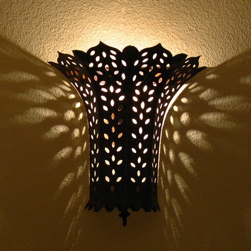 Ferro battuto luce lampada - lampada, da