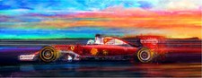 Stampa su tela Ferrari F1