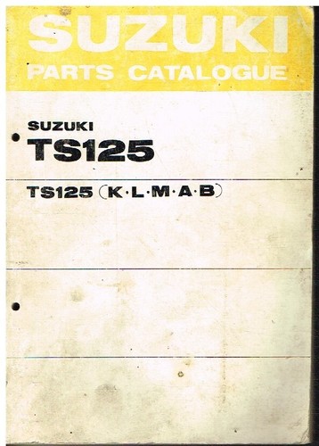 Suzuki ts125 - b, m