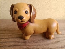 THUN CANE BASSOTTO IN CERAMICA