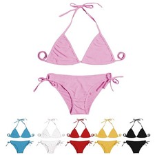 Set bikini perizoma stile fascia audace e bellissimo per costumi da bagno donna