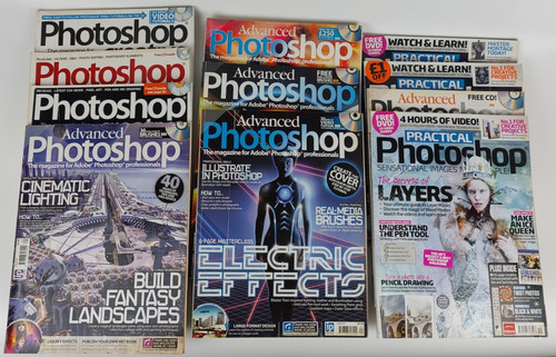Photoshop magazine job - job, lot