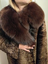 Pelliccia Firmata di Astrakan Russo e Visone Selvaggio Su Misura Manlio Mallia