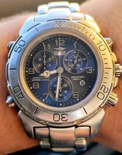 ?Orologio Sector 450 200m Diver Alarm Vintage Chrono Sveglia Myota 3S10 Eagle