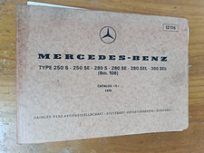 Mercedes Benz 250 280 300 S SE
