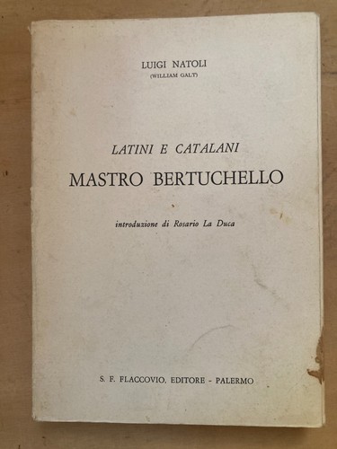 Latini catalani mastro - latini, e