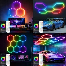 Lampada LED esagonale RGB