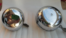 2 ANTICO CAMPANELLO BITONALE DIN DON PER BICI D'EPOCA BICICLETTA VINTAGE
