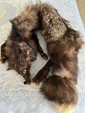 Stola Volpe Argentata Vintage