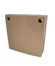 N°25 CARTONI STRATI FILTRANTI 32X32 2 FORI CKP V12 SEMI-BRILLANTANTE (8 micron)