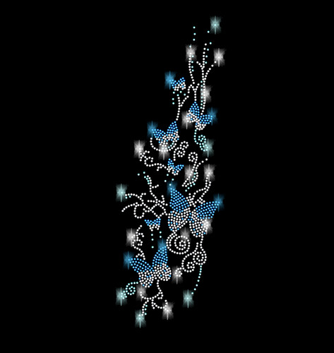 Strass farfalle immagine da - immagine,