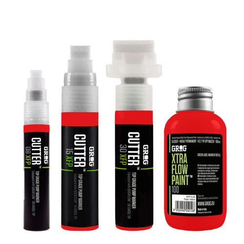 Grog xtra flow paint marker - xtra,