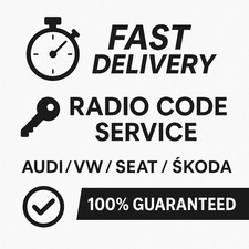 ✅ Sblocca la tua Radio ✅ AUDI VOLKSWAGEN SEAT Škoda - Consegna Codice Rapida ✅