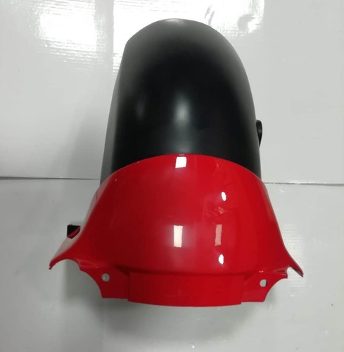 Semiparafango rosso nero - semiparafango, rosso-nero