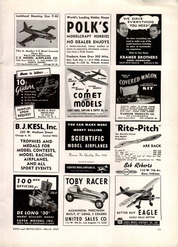 1947 carta pubblicitaria - 1947,