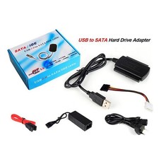 ADATTATORE DA SATA / IDE A USB 2.0 SUPPORTA HD HARD DSIK 2.5 3.5 CAVO SATA