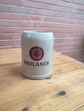 BOCCALE BIRRA IN COCCIO-CERAMICA Paulaner LT. 0,5