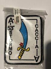 PATCH AERONAUTICA  MILITARE - 53° STORMO CACCIA