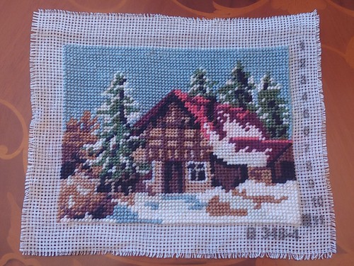 Quadro piccolo ricamato - quadro,