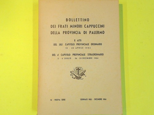 Bollettino dei frati minori - dei,